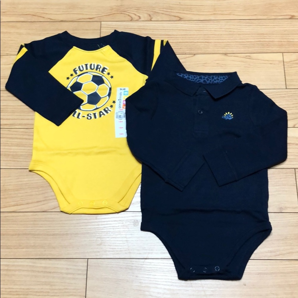 🌻FOR BUNDLES ONLY🌻 2 garanimals bodysuits